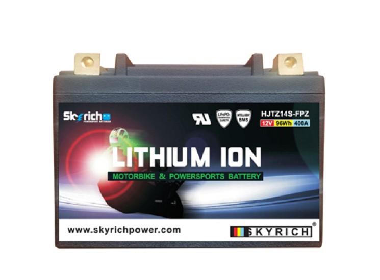Batterie SKYRICH HJTZ14S-FPZ [150x87x110] 12,8V/8AH (10 Std.), 96 Wh, CCA: 400