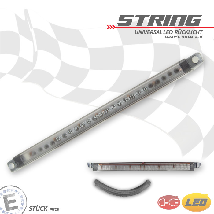 LED-Rücklicht String getönt ohne KZB LED-Rücklicht String getönt ohne KZB