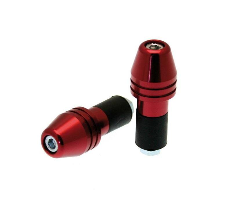 BIHR Lenkerenden ROCKET 14-18mm rot