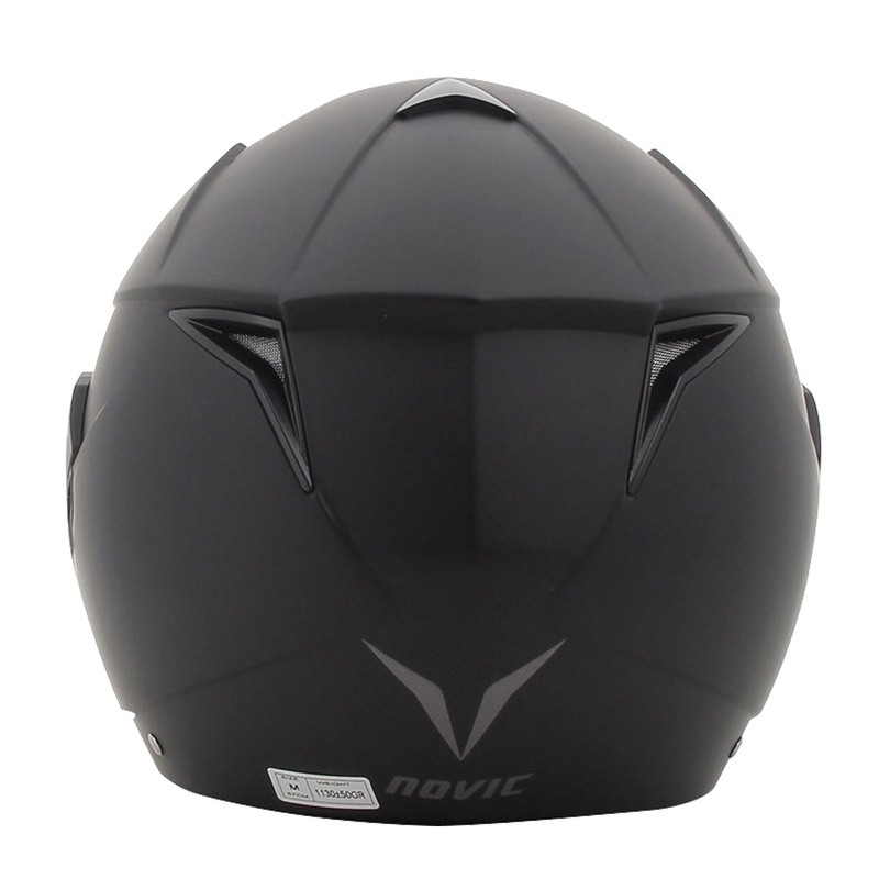 NOVIC Helm Skidd Mattschwarz