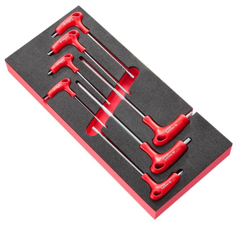 FACOM Satz Stiftschlüssel Torx® mit T-Griff 7-teilig