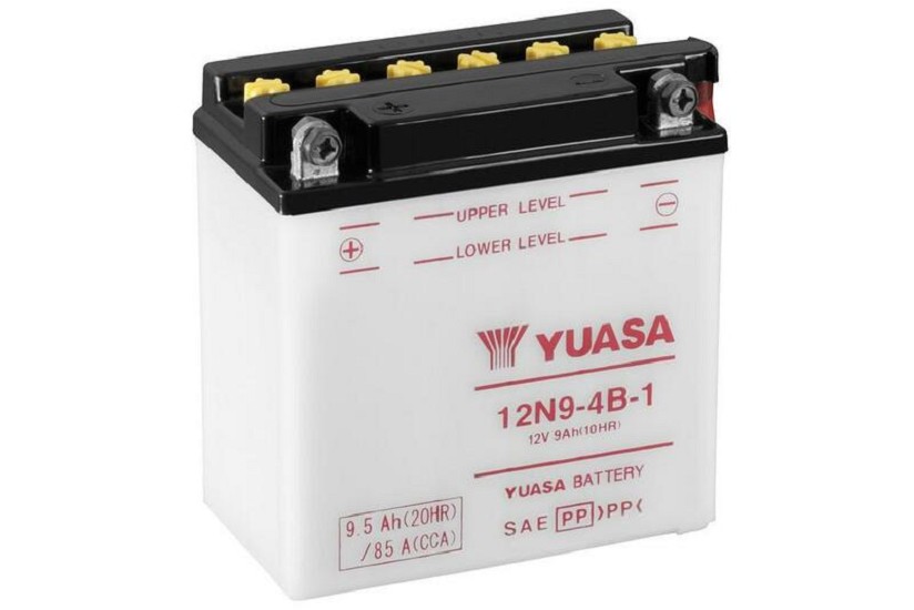 YUASA Blei/Säure Batterie ohne Säurepack - 12N9-4B-1 YUASA Blei/Säure Batterie ohne Säurepack - 12N9-4B-1