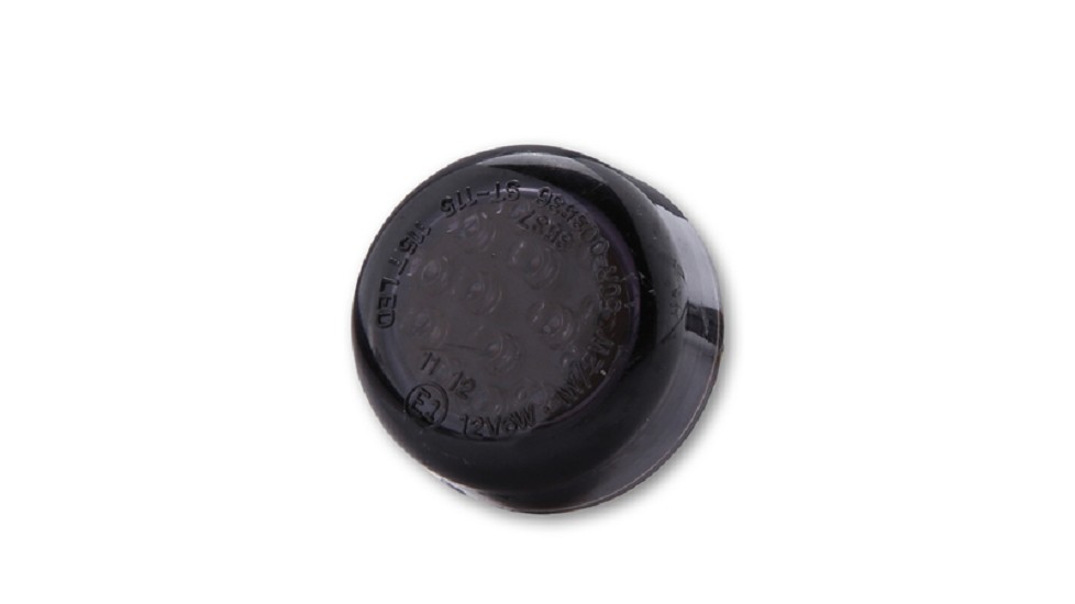 HIGHSIDER smart LED-Rücklicht MICRO DISC, getöntes Glas, rund
