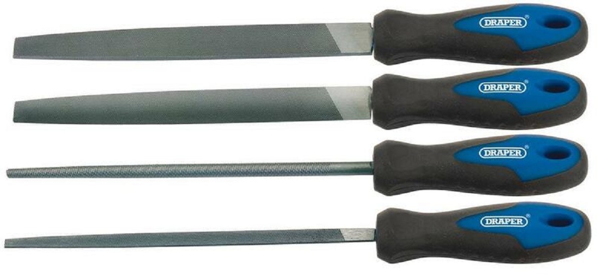 DRAPER Feilensatz 200 mm 4-teilig DRAPER Feilensatz 200 mm 4-teilig