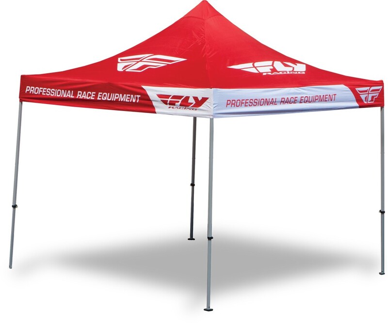 FLY RACING Heavy Duty Rahmenzelt 3x6m - Rot FLY RACING Heavy Duty Rahmenzelt 3x6m - Rot