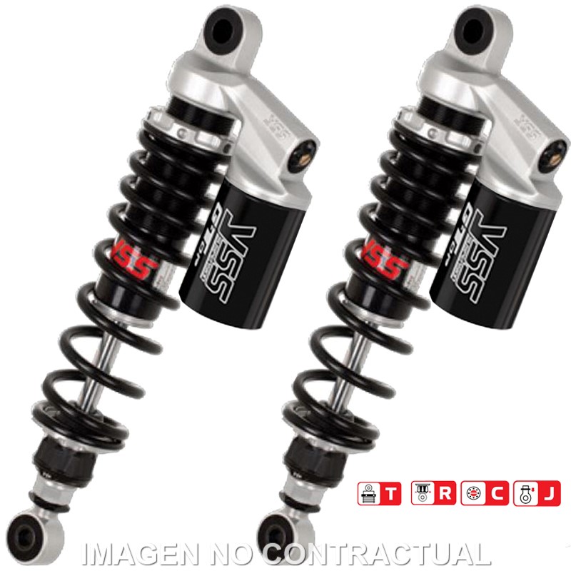 Federbein G362-Serie Stereo hinten für Kompatibel mit TRIUMPH Bonneville T100 (17-) RG362-350TRCJ52S-888 Federbein G362-Serie Stereo hinten für Kompatibel mit TRIUMPH Bonneville T100 (17-) RG362-350TRCJ52S-888