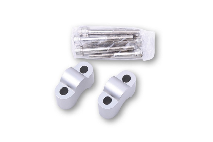 HIGHSIDER pro Distanz-Bock Set 25mm, silber