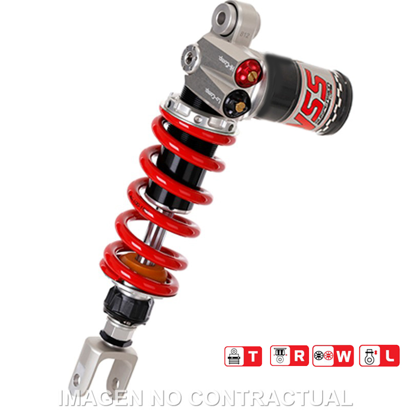 Federbein G366-Serie Mono hinten passend für Honda CBR 250 RR (16-) MG366-310TRWL54I-858 Federbein G366-Serie Mono hinten passend für Honda CBR 250 RR (16-) MG366-310TRWL54I-858