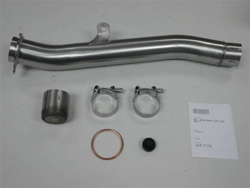 IXIL Ersatzadapterrohr ZZR 1400 08-11, rechts IXIL Ersatzadapterrohr ZZR 1400 08-11, rechts