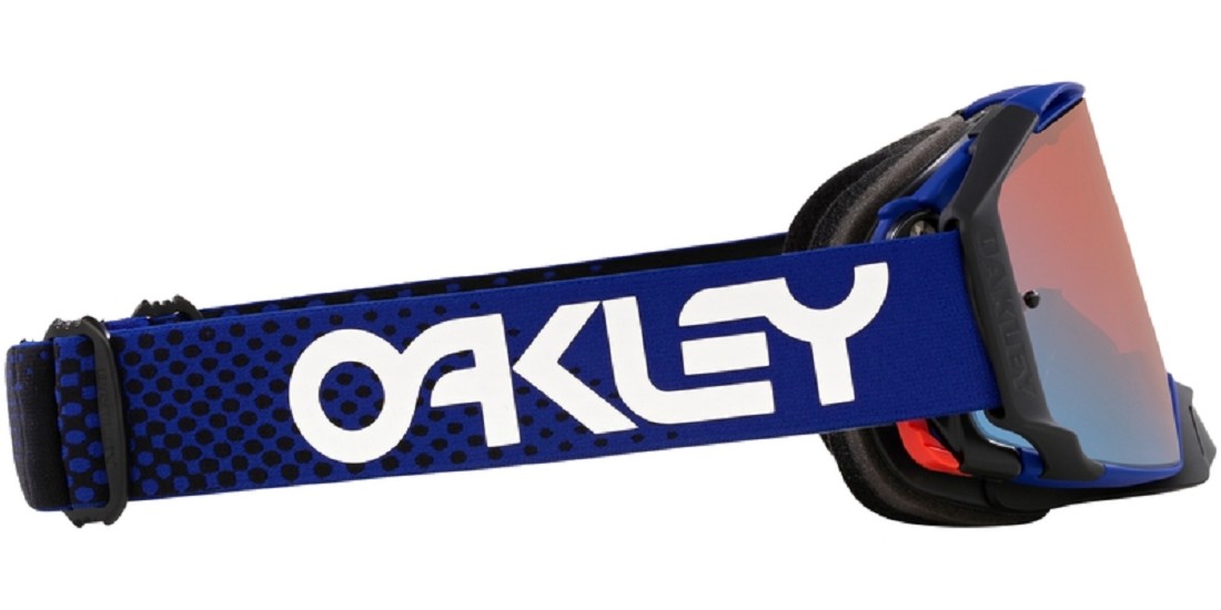 OAKLEY Airbrake MX Brille - Moto Blau B1B Prizm MX Sapphire Glas