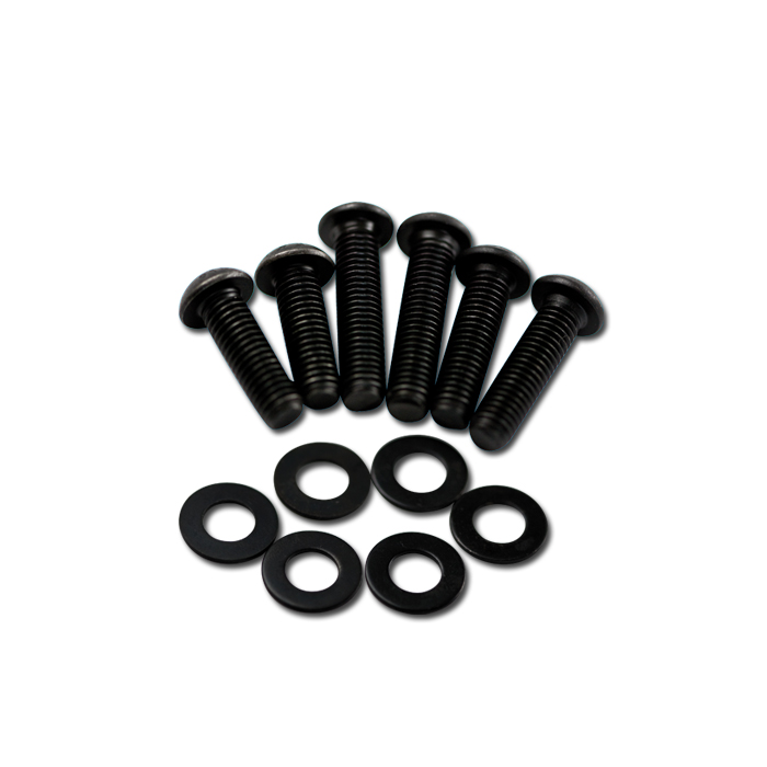 Scheinwerfer-Schrauben-Set schwarz 12-teilig Scheinwerfer-Schrauben-Set schwarz 12-teilig