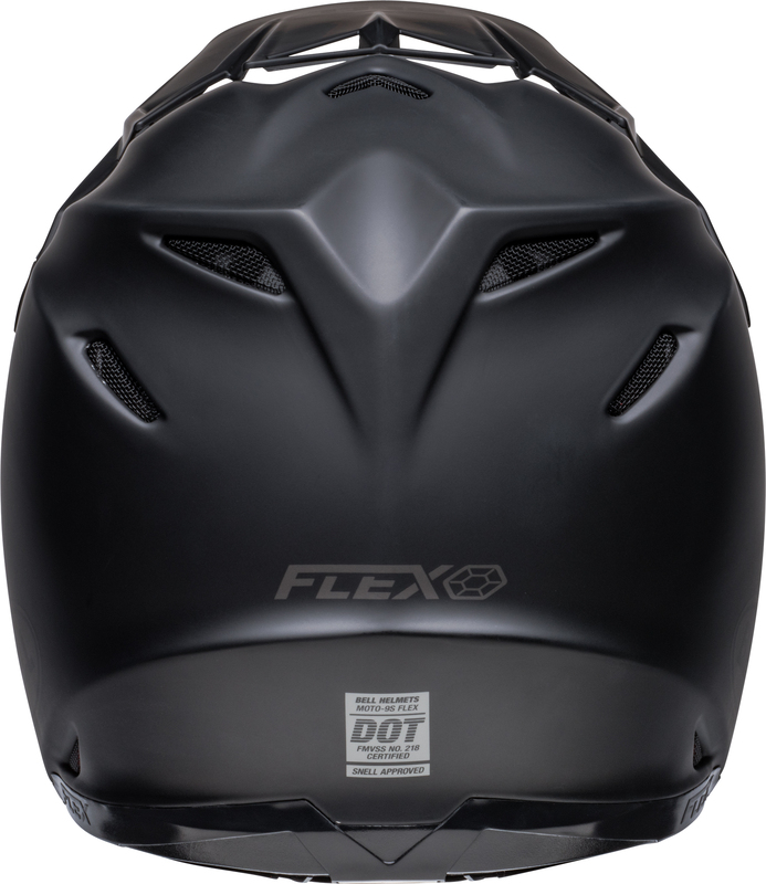 BELL Moto-9s Flex Solid Helm - Mattschwarz BELL Moto-9s Flex Solid Helm - Mattschwarz