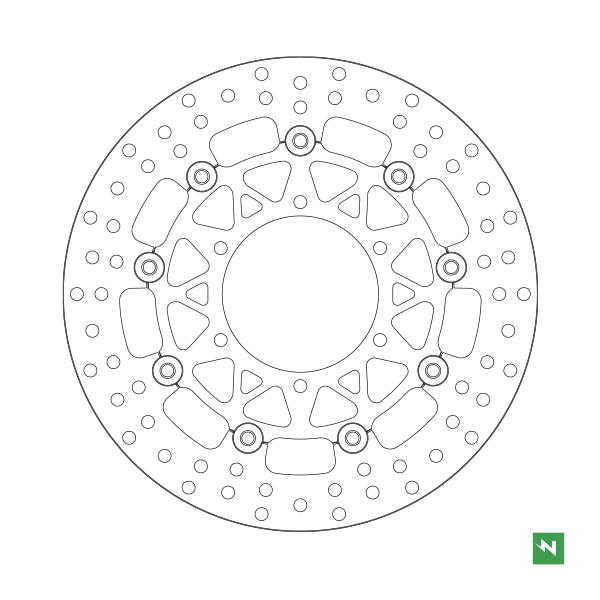 Bremsscheibe DF5304EFC (5 mm) ,schwimmend Ø aussen/innen: 310/102 mm, Lochkreis: 120 mm 6-Loch (8,5 mm) Bremsscheibe DF5304EFC (5 mm) ,schwimmend Ø aussen/innen: 310/102 mm, Lochkreis: 120 mm 6-Loch (8,5 mm)