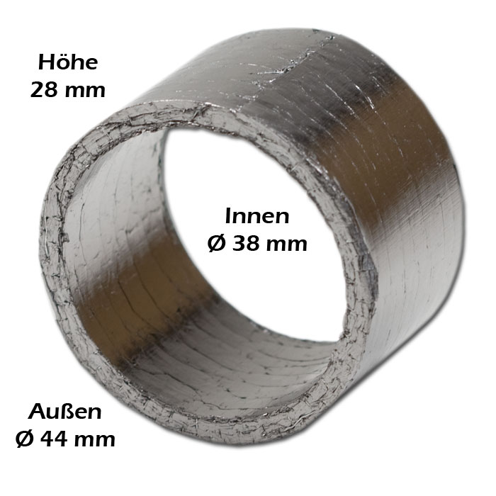 Auspuffdichtung passend für Aprilia/Gilera/passend für Honda/passend für Piaggio Auspuffdichtung passend für Aprilia/Gilera/passend für Honda/passend für Piaggio