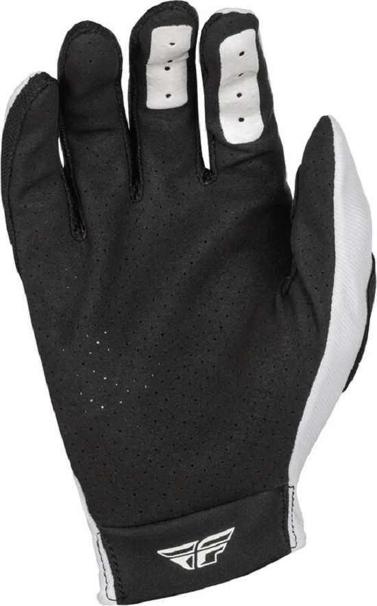 FLY RACING Lite Jugend Handschuhe- Weiß/Schwarz
