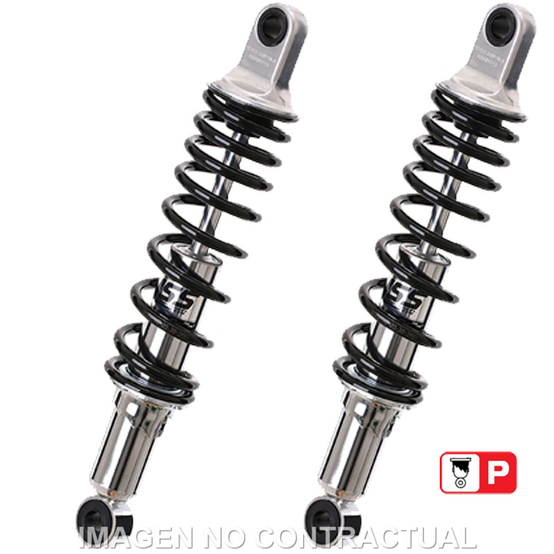 Federbein D222-Serie Stereo hinten passend für Kawasaki KZ/Z 750 Spectre, ZL 600 El., Z 400 B RD222-330P-08-18