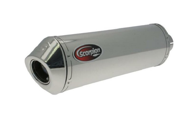 EDELSTAHL-SCHALLDÄMPFER SCORPION OVAL LINKE SEITE, LÄNGE 300MM FÜR YZF-R1 09-10 EDELSTAHL-SCHALLDÄMPFER SCORPION OVAL LINKE SEITE, LÄNGE 300MM FÜR YZF-R1 09-10