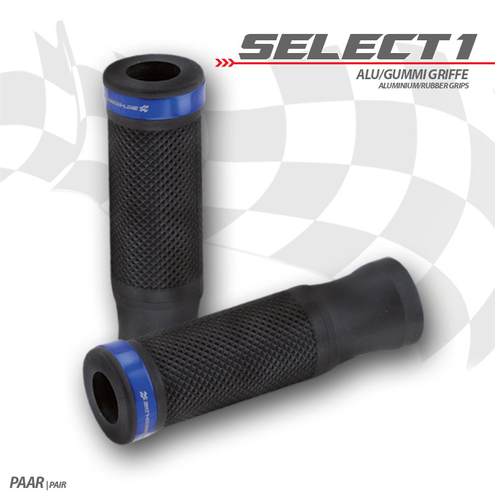Griffgummiset Select1 7/8-22mm schwarz Griffgummiset Select1 7/8-22mm schwarz