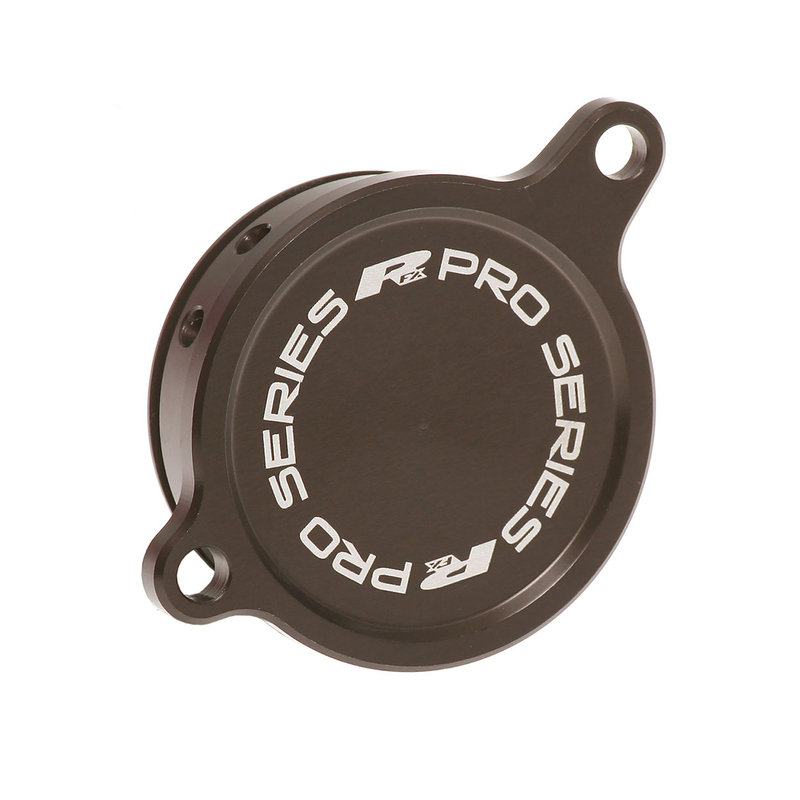 RFX Pro Ölfilterdeckel (Hart eloxiert) - passend für Kawasaki KXF450