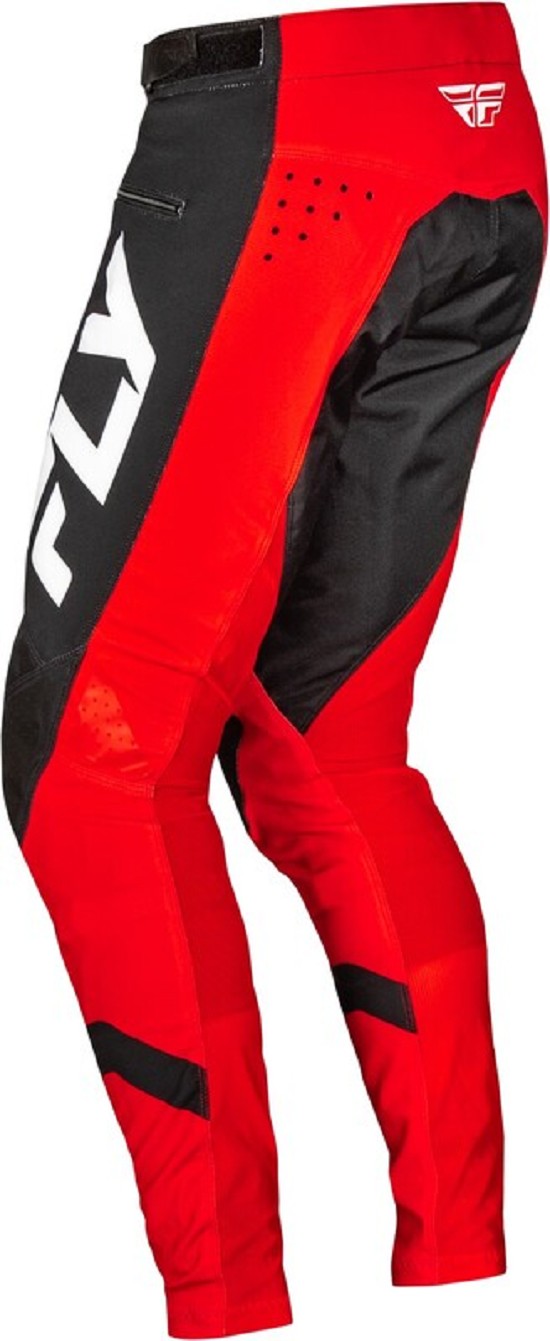 FLY RACING Rayce Jugend Fahrradhose - Rot/Schwarz/Weiß