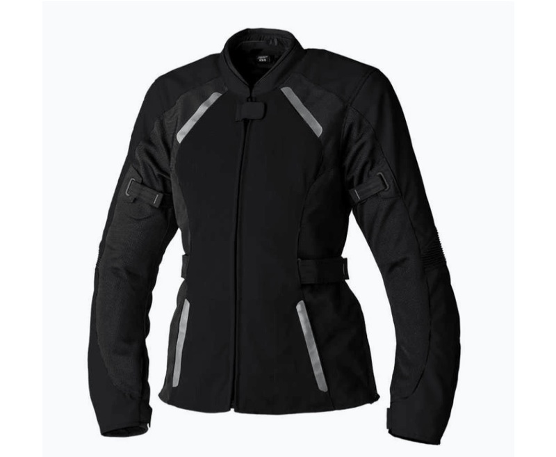 RST Damen Ava Mesh CE Textil-Jacke - Schwarz/Schwarz Größe XL