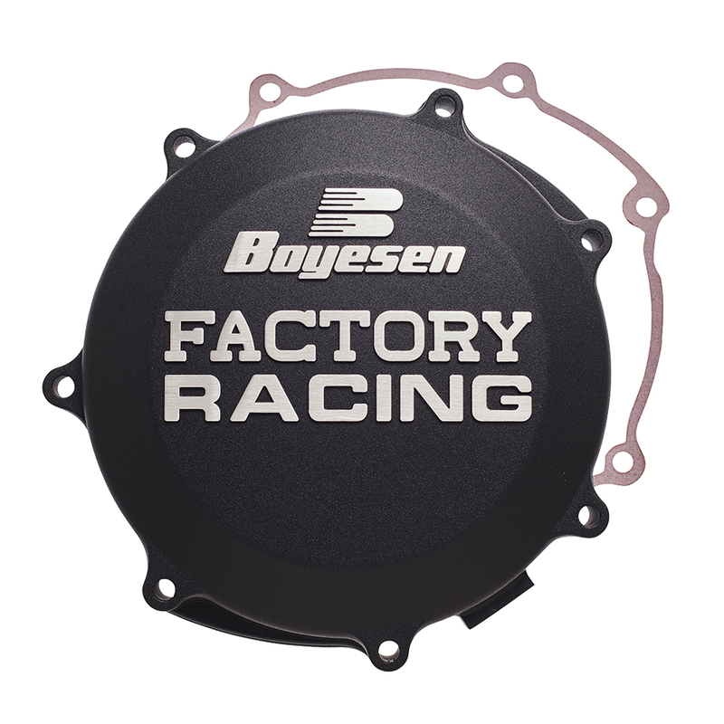 BOYESEN Factory Racing Kupplungsdeckel Schwarz BOYESEN Factory Racing Kupplungsdeckel Schwarz - passend für Yamaha YFZ450