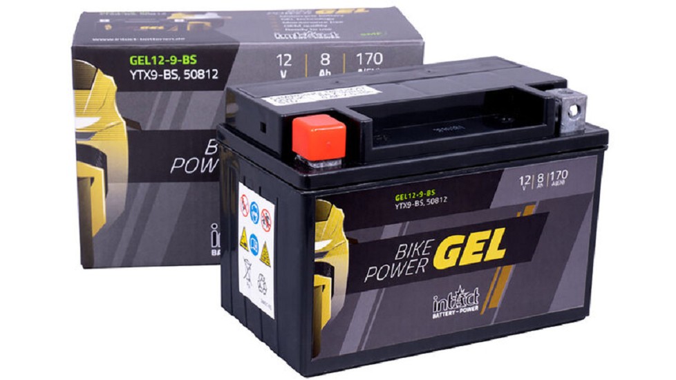INTACT Bike Power-Batterie GEL YTX9-BS
