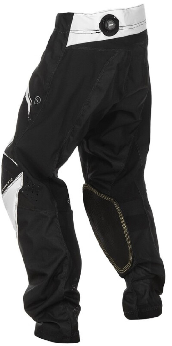 FLY RACING Kinetic Stoke Jugendhose- Schwarz/Weiß