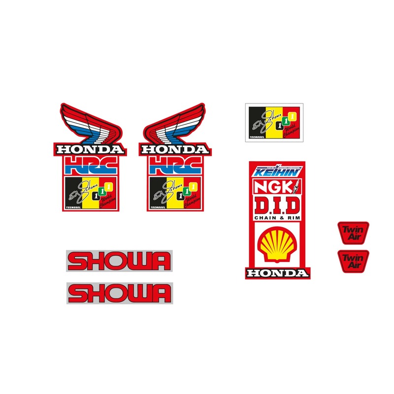 TECNOSEL Graphic Kit Team passend für Honda 1988