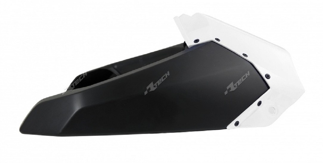 Kühlerschlitze oben Racetech weiß/schwarz passend für Yamaha YZ250/450F