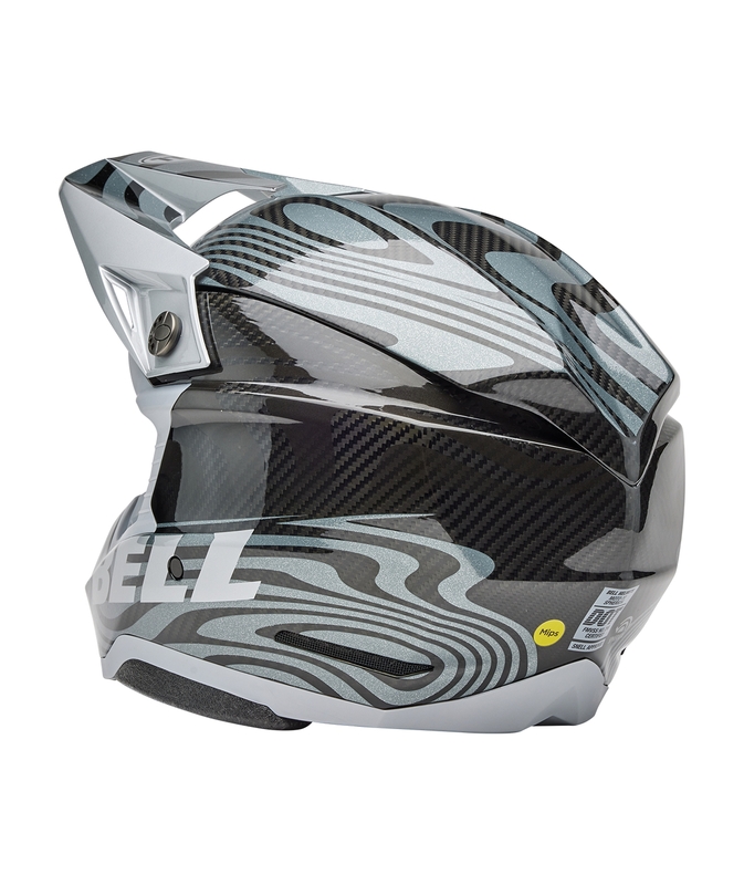 BELL Moto-10 Spherical Mips Helm - Cortex Silver Gray