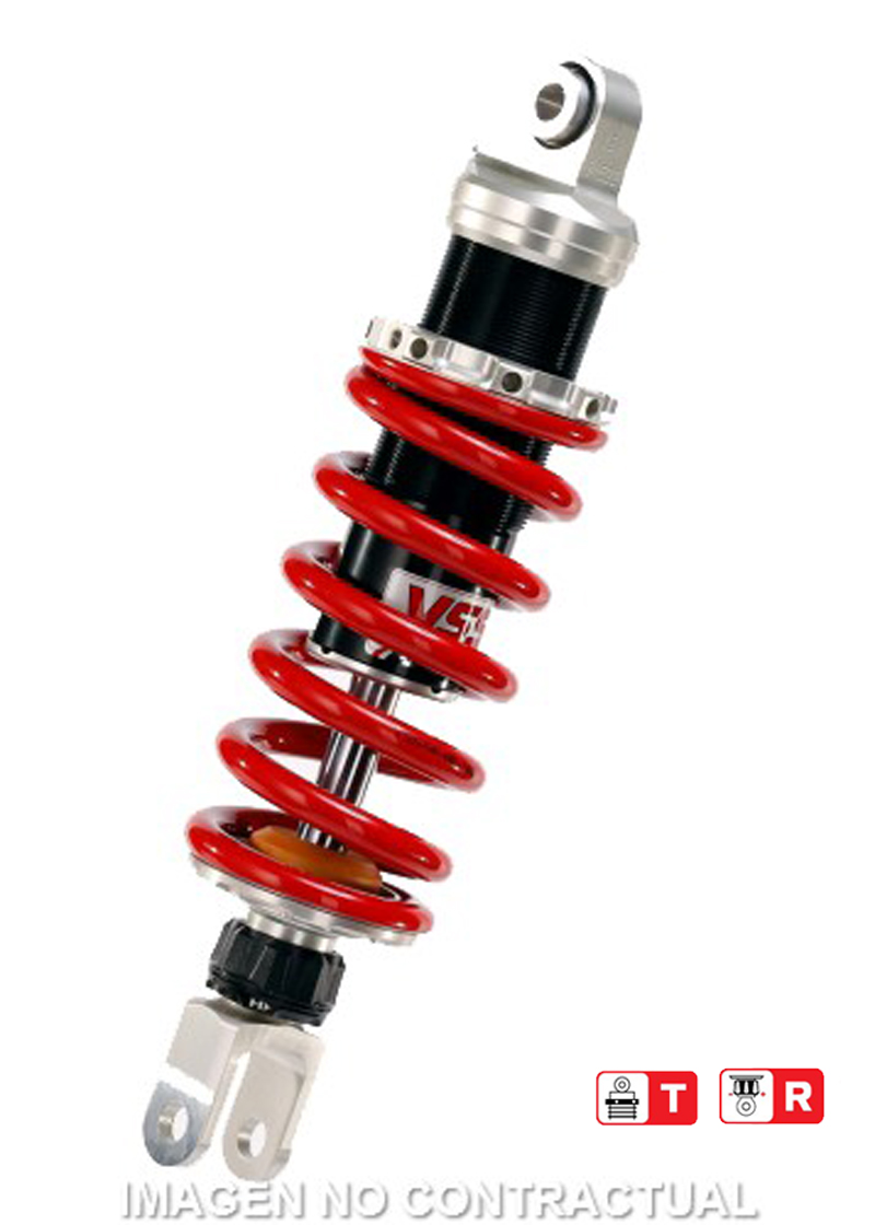 Federbein Z456-Serie Mono hinten passend für Kawasaki GPZ 750/ZX (83-85) MZ456-315TR-10-85