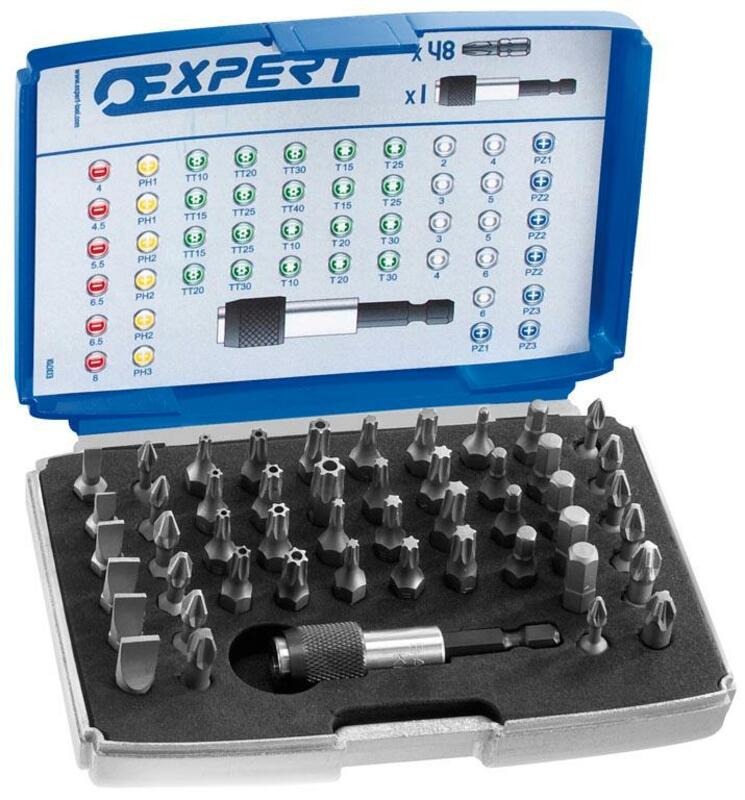 EXPERT Bit-Satz 48-teilig 1/4 EXPERT Bit-Satz 48-teilig 1/4
