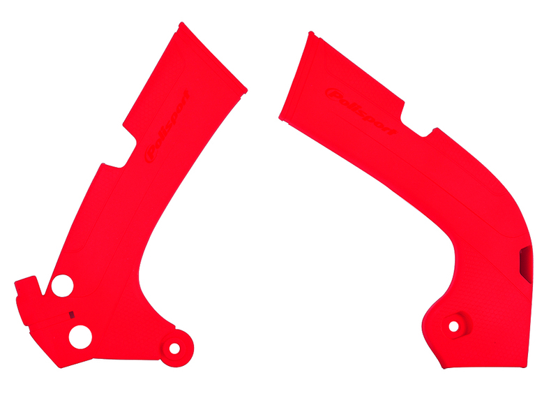 POLISPORT Rahmenschutz rot passend für Honda CRF250/450R