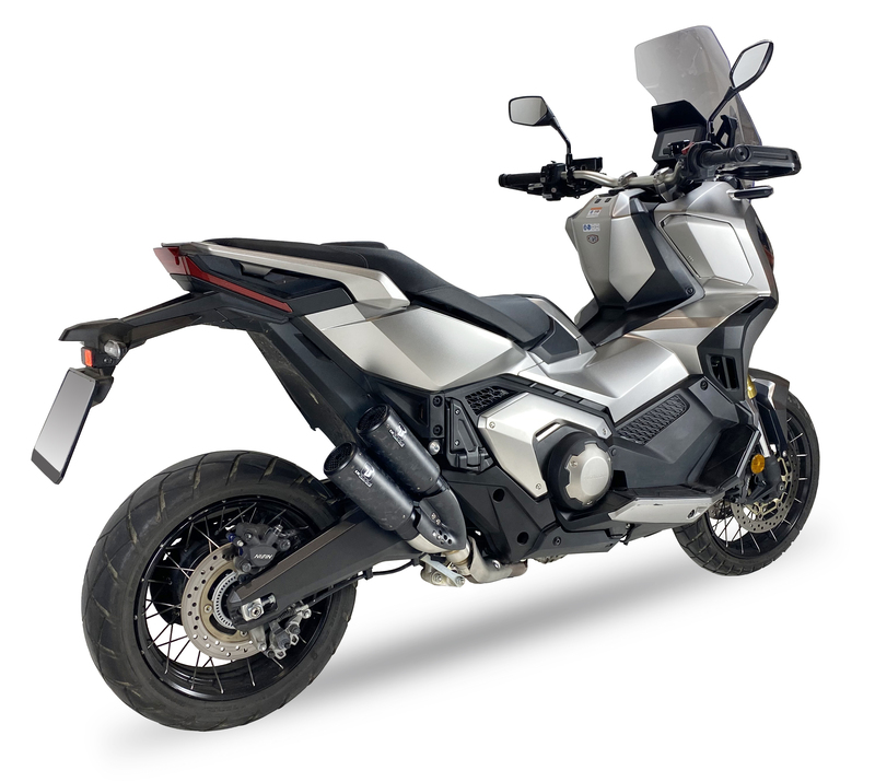 IXRACE DCX2 Carbon forged Endschalldämpfer, X-ADV 750, 17-