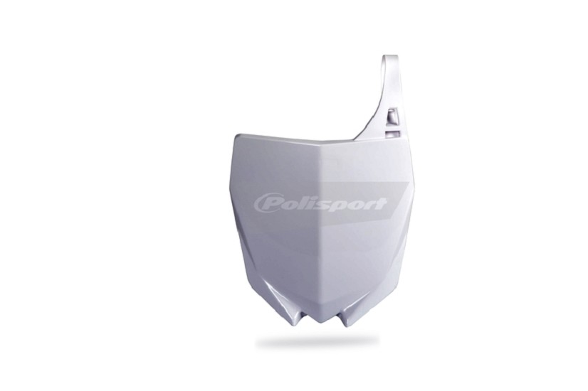 FRONT PLATE YZ250F 450F 10-13 WHITE FRONT PLATE YZ250F 450F 10-13 WHITE