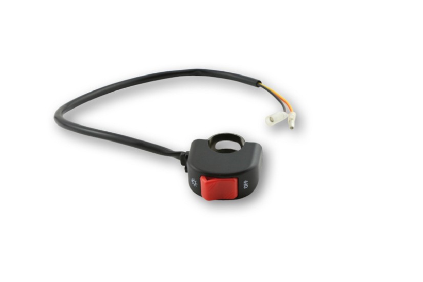 SHIN YO Universal Lichtschalter AN/AUS, mit Schelle für Lenkeranbau