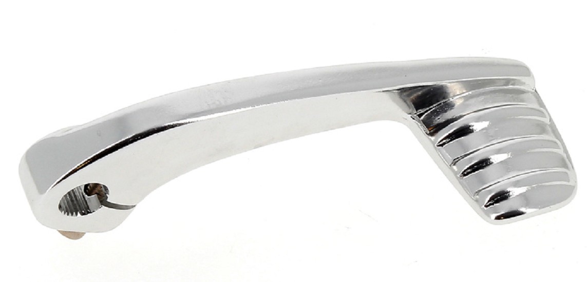 V PARTS Kickstarterhebel silber passend für Peugeot