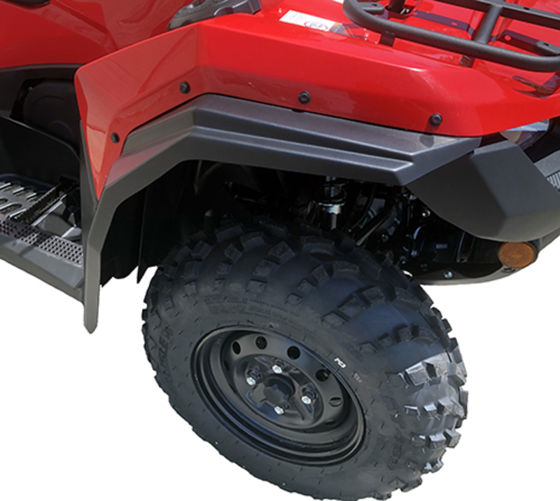 DIRECTION 2 Overfender Kit Black - passend für Suzuki Kingquad 500/750