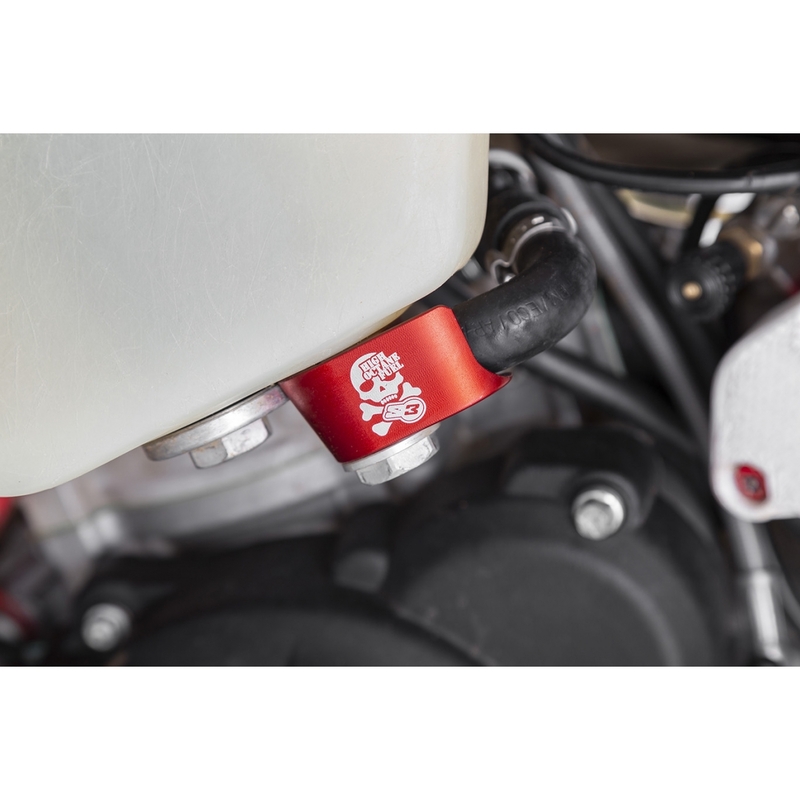 S3 Kraftstoffsteller Aluminium - Rot