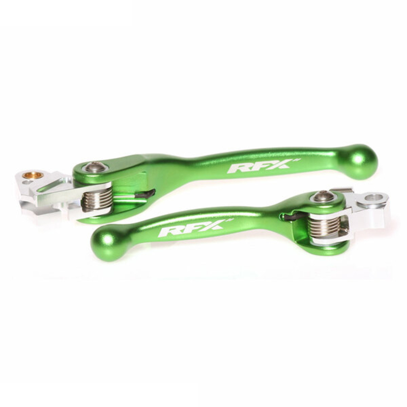 RFX Race Geschmiedeter flexibler Hebelsatz (Grün) - passend für Kawasaki KXF450 RFX Race Geschmiedeter flexibler Hebelsatz (Grün) - passend für Kawasaki KXF450