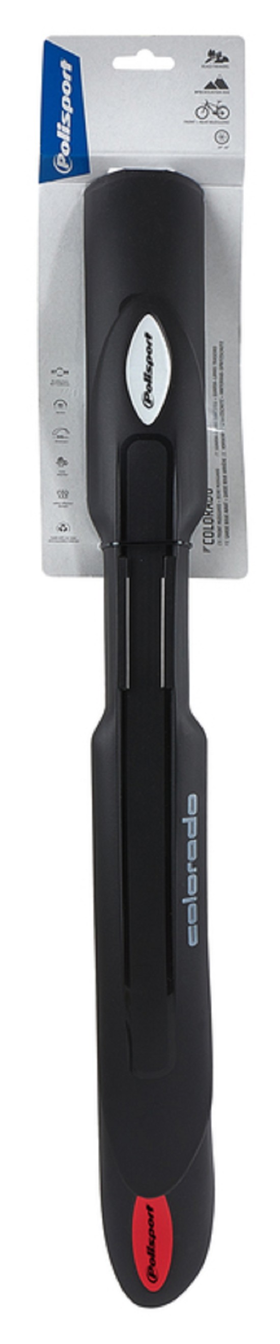POLISPORT Set Of Mudguards Colorado 26 - Black