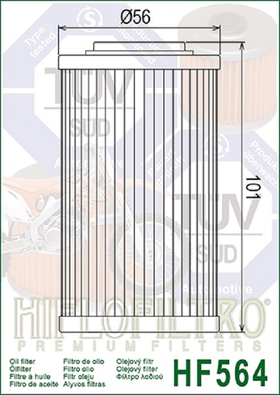 Hiflo Ölfilter HF564