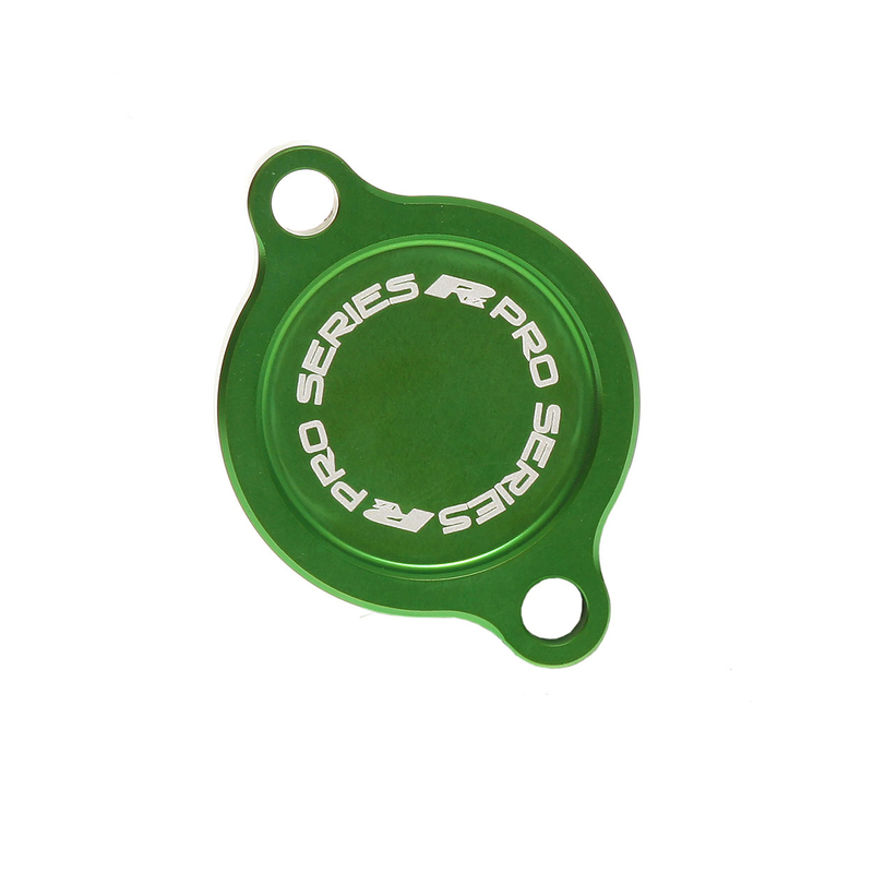 RFX Pro Ölfilterdeckel (Grün) - passend für Kawasaki KXF250