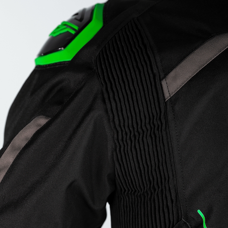 RST S-1 Jacke Textil Schwarz/Grau/Fluo Grün Größe S RST S-1 Jacke Textil Schwarz/Grau/Fluo Grün Größe XL