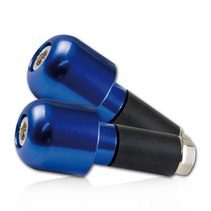 Lenkergewichte für ALU-Lenker blau