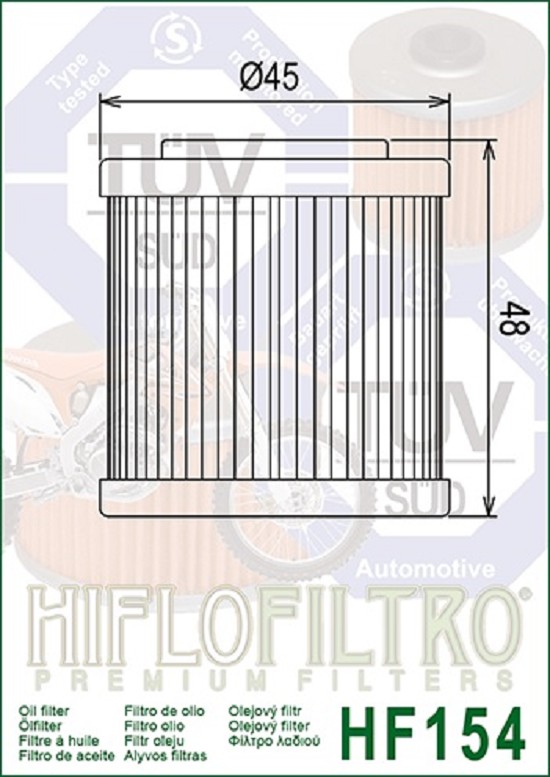 Hiflo Ölfilter HF154