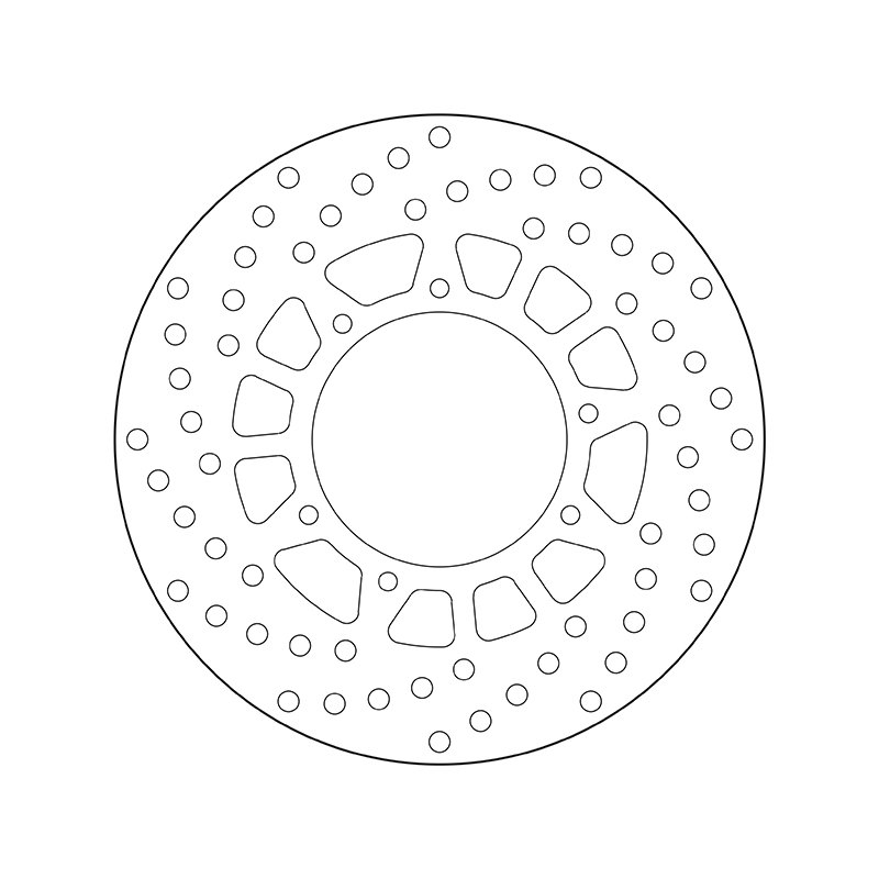 BREMBO Serie Oro rund starr Bremsscheibe