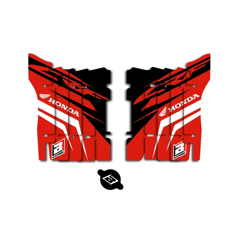 BLACKBIRD Dream Graphic 4 Kühlerlamellen Grafik-Kit passend für Honda CRF 250 BLACKBIRD Dream Graphic 4 Kühlerlamellen Grafik-Kit passend für Honda CRF 250