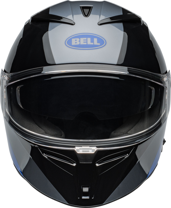 BELL Lithium Helm - Shear Gloss Gray/Blue